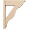 Ekena Millwork 8-in W x 28-in D x 36-in H Funston Trad Rough Cedar Woodgrain TimberThane Outlooker, Primed Tan OUTUR080X28X36FST04RCPR - alternate 6